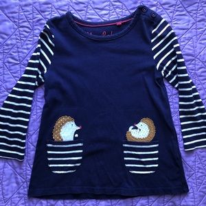 Mini Boden hedgehog tunic dress